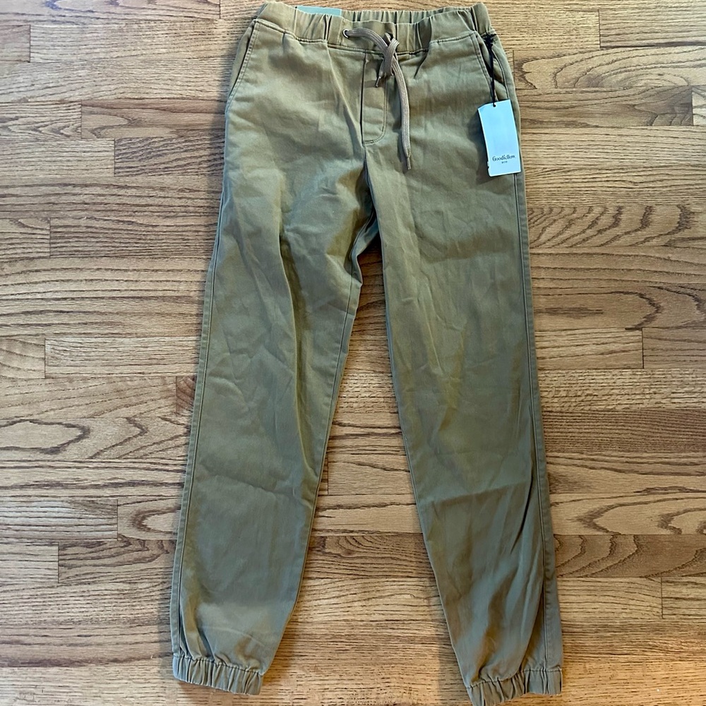 Men’s Goodfellow & Co dapper brown jogger xs